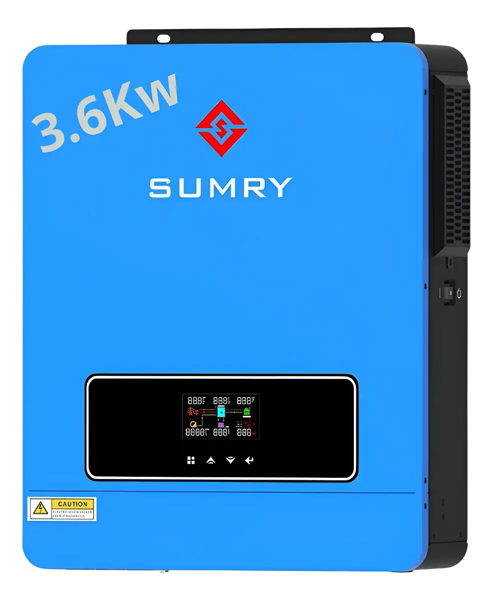 Inversor Híbrido Solar Sumry 3600w 24v 110v Onda Pura Mppt