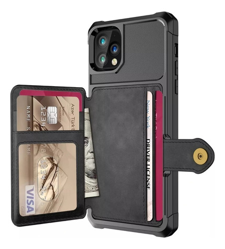 Capa Carteira Moderna Para iPhone 6 7 8 Plus X 10 Xr Xs Max