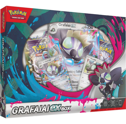 Pokemon Tcg Scarlet & Violet: Grafaiai Ex Box En Ingles