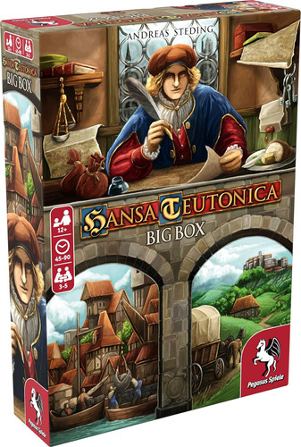 Pegasus Spiele G - Hansa Teutonica Big Box, Gris