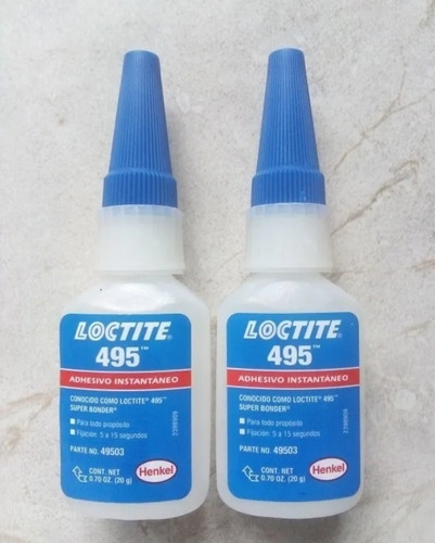 Loctite 495 De 20 Gramos (4 Piezas) Fabricado U. S. A.