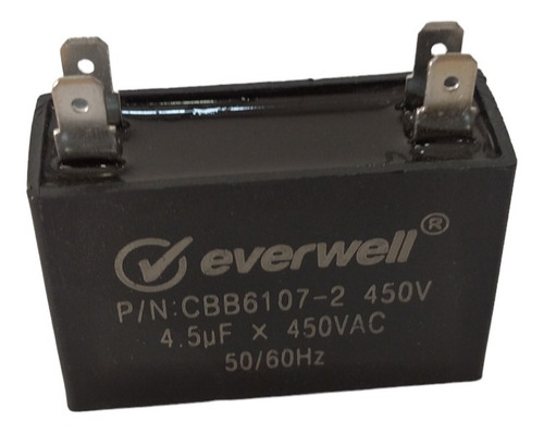 Capacitor Marcha 4.5 Mfd (370/440 V) Everwell 