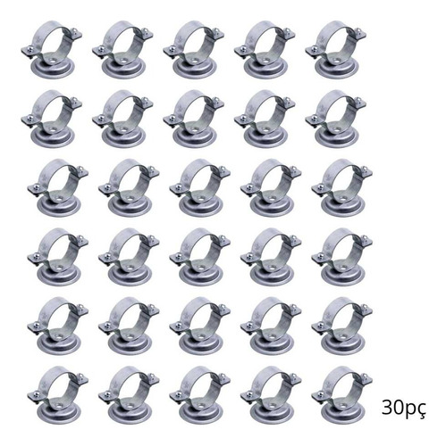 Abraçadeira Tipo D Copo Pol. - 10pc
