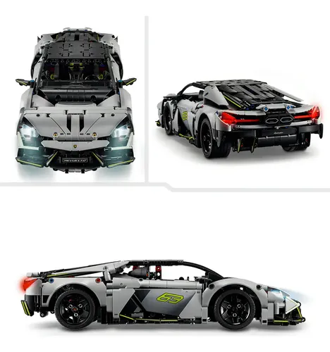 Lego Technic Lamborghini Revuelto 42214 - Carro De Corrida 1 1135