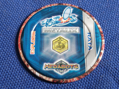 Tazos Metalix Jorat/rata#32 Medabots Sabritas '03 (Usado)