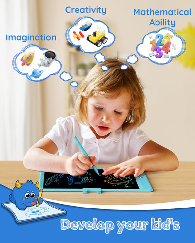 Tableta De Escritura Lcd Tekfun Doodle Board De 10 Pulgadas,