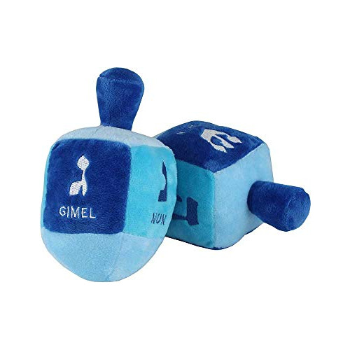 Dreidel De Peluche Relleno Sonajero Hanukkah - 6  X 3  ...