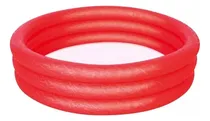 Comprar Piscina Inflable 3 Aros 1,02 Mt Bestway 101 Litros Infantil Color Rojo