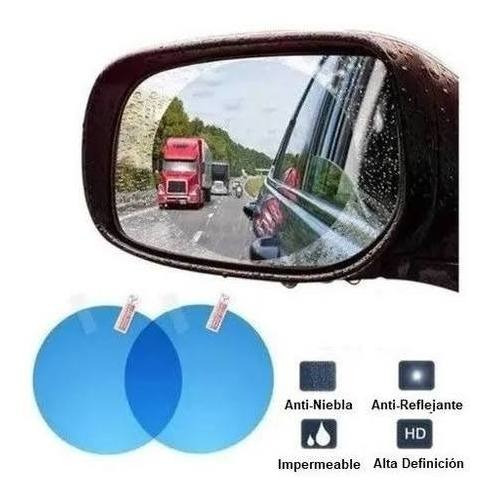 Lamina Mica Anti Lluvia Espejo Retrovisor Auto Anti Fog X2