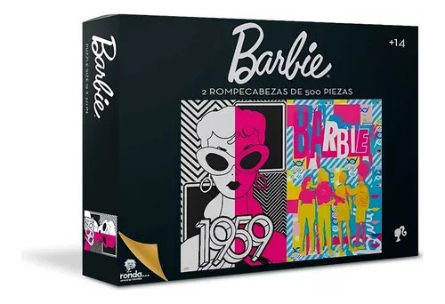 Rompecabezas Barbie 2 X 500 Piezas