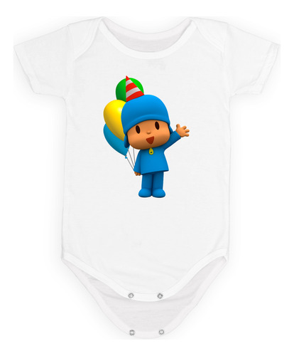 Body Modal Bebes Pocoyo Globos Cumpleaños