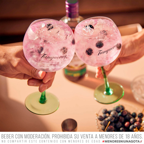 Gin Tanqueray Dark Berry Royale Caja X2 Botellas