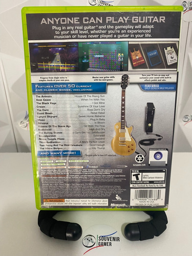 Rocksmith Autentic Guitar Games Xbox 360 (Usado)