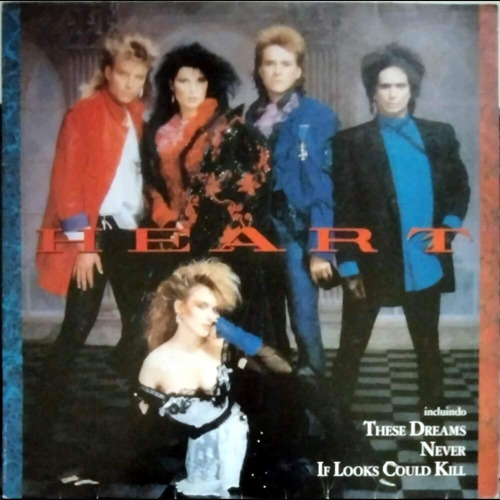 Lp Heart 1985 If Looks To Kill / Encarte (Usado)