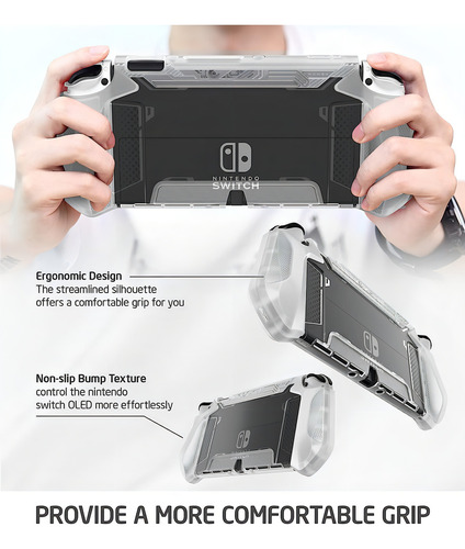 Mumba Funda Acoplable Para Nintendo Switch Oled 2021, [bl