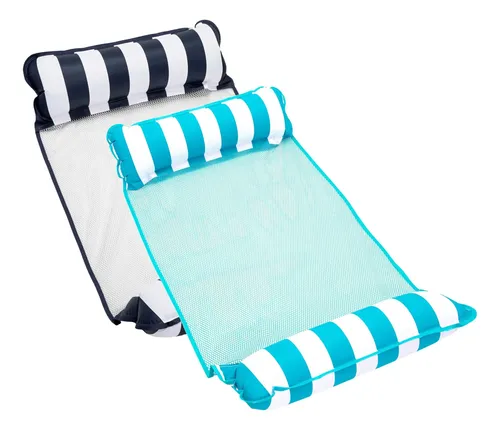 Hamaca Flotante Multiusos De 78x110 Cm – Flotador Para Kayak, Piscina Y Aguas Abiertas – Capacidad 90 Kg
