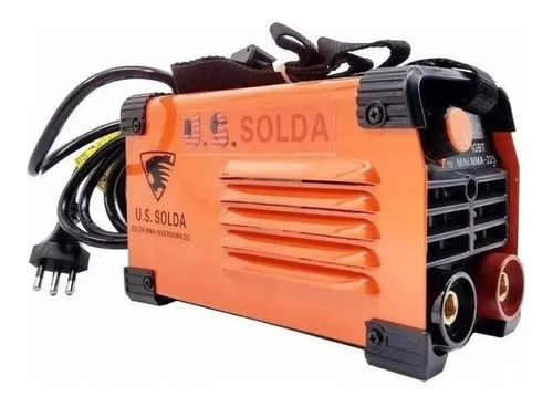 Imagem 2 de 4 de Maquina Solda Inversora Portatil Mini Mma 225 220v Usk
