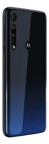 Motorola One Macro 64 GB space blue 4 GB RAM - Bom (Recondicionado)