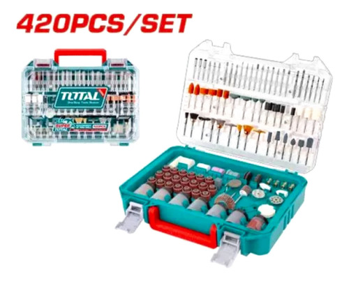 Kit Set Jgo De Acc. Para Minitorno Tipo Dremel 420pcs Total (Usado)