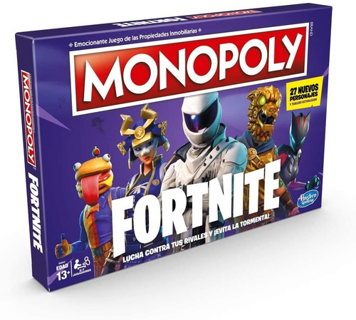 Monopoly Nueva Edicion Fortnite En Español 27 Nuevos Per