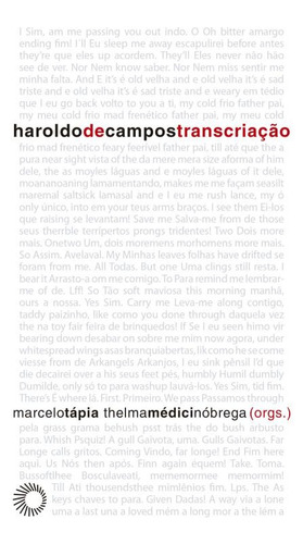 Haroldo de campos - transcriação, de Tápia, Marcelo. Estudos Editorial Editora Perspectiva Ltda., capa mole em português, 2020