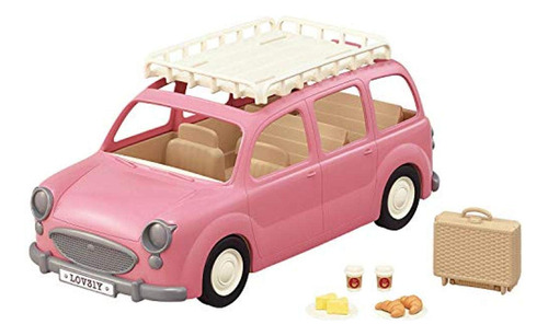 Calico Critters Van De Picnic Familiar Para Muñecas, Asien.