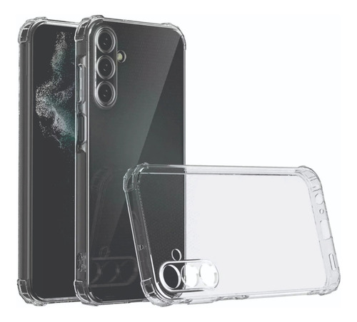 Capinha Anti Impacto Para Samsung A15 5g 6.5 + Película 3d Transparente Lisa