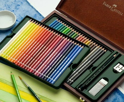 Lapices Faber Castell Albrecht Durer Maletin Madera X 48 Uni