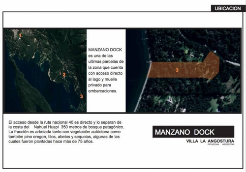 Imagen 5 de 16 de Villa La Angostura - Bahia Manzano - Lote En Venta Con Costa De Lago - 5050m2