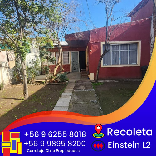 En Venta Casa Con Amplio Terreno En Recoleta