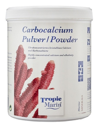 Carbocalcium Powder 700g Ca E Kh Dura Até 3 Meses P/ 500 L
