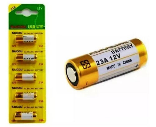 Pilas Bateria 23a 12v Para Control Remoto Blister 5 Unidades