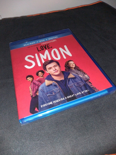 Blu-ray Love Simon - Com Amor Simon - Novo Lacrado Importado