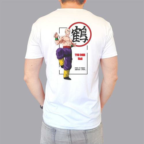 Ten Shin Han Camiseta Adulto Dragon Ball Anime Sublimación