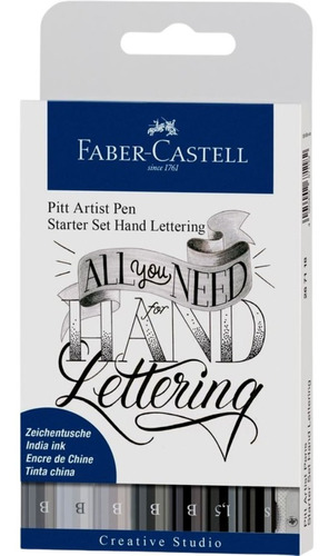 Set Hand Lettering Faber Castell  