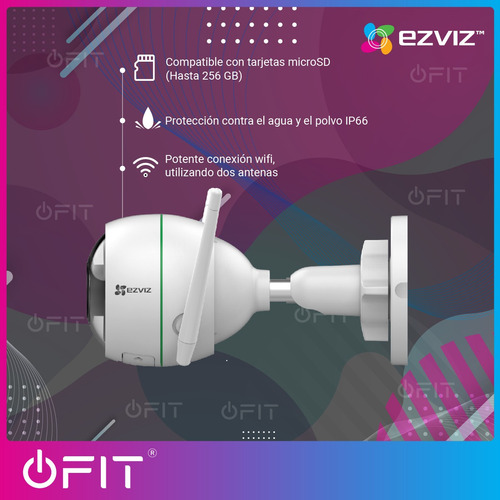 Imagen 5 de 12 de Ezviz C3WN 2.8mm - Blanco