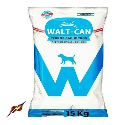 Walt-can Perro Cachorro 32% Proteínas X 15kg