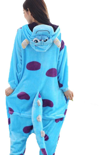 Pijama Mameluco Kigurumi Onesie Cosplay Sully Monsters Inc