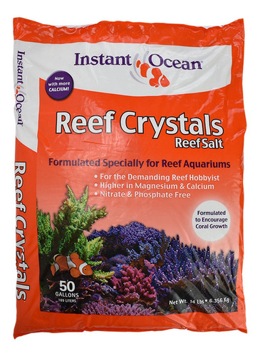 Instant Ocean Sal Marina Reef Crystals 189.3 Litros Arrecife