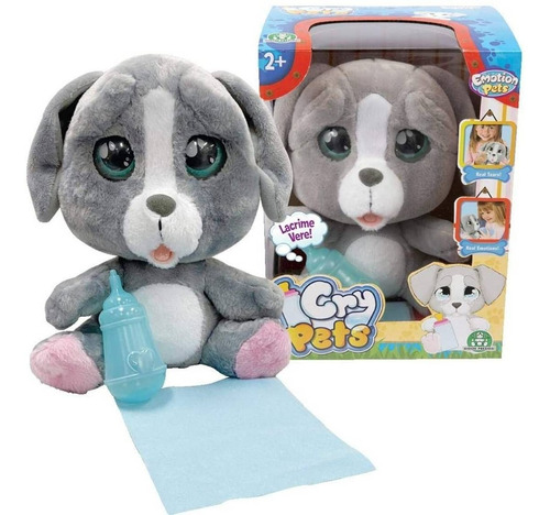 Perrito Cry Pets Peluche Interactivo Lagrimas Reales Orig.