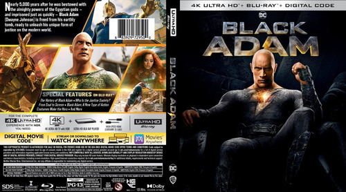 Black Adam 2022 En 4k Uhd Bd50. Dolby Atmos 7.1