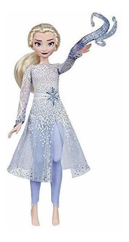 Disney Frozen Magico Descubrimiento Elsa Muñeca Con Luces 