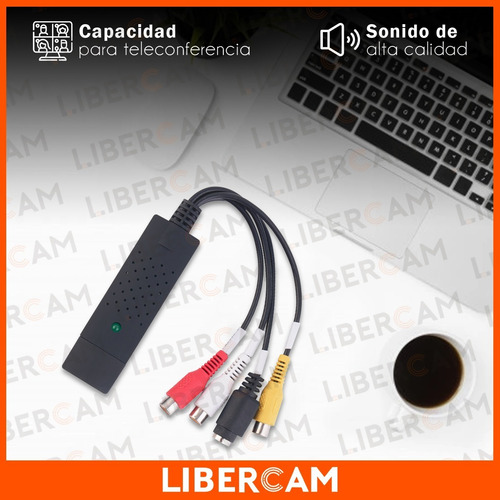 Imagen 7 de 10 de Capturadora Video Y Audio Usb Edicion. S-video + Rca