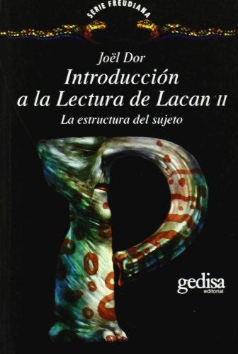 Introducción A La Lectura De Lacan Vol. 2, Joel Dor, Gedisa