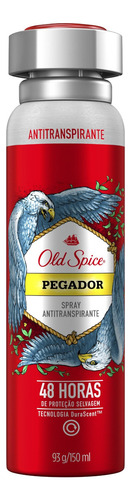 Antitranspirante em spray Old Spice Pegador