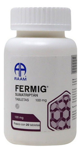 Fermig FERMIG TABLETA 100 mg, 20 TABLETAS - Laboratorio raam de sahuayo, s.a. de c.v.