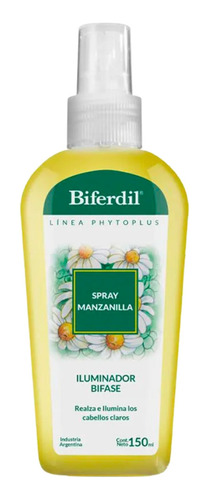 Biferdil Spray Manzanilla Iluminador Cabellos Claros 125ml
