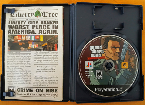 Gta: Grand Theft Auto Liberty City Stories Ps2 Original (Usado)