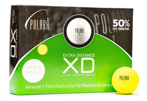 Polara Pelota Golf Autocorrectora Glf Anti Rebanada Para