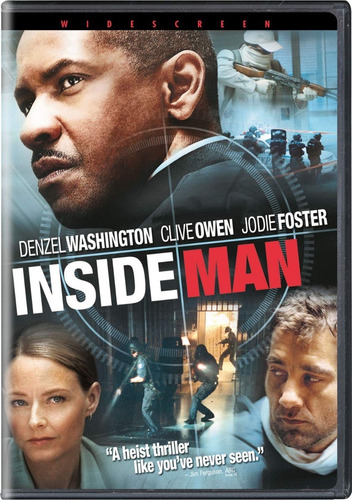 Dvd El Plan Perfecto Inside Man Slipcover